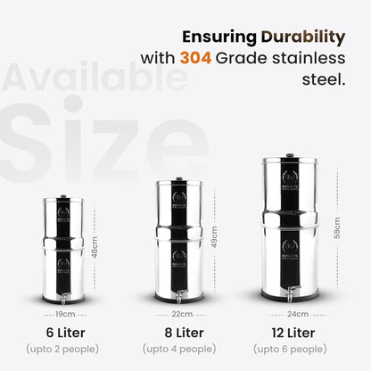 Phoenix Gravity Waterfilter – Zonder stroom, puur water